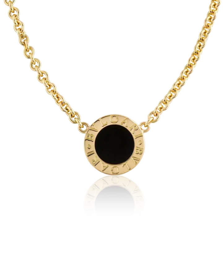 Колье BVLGARI Onyx Pendant