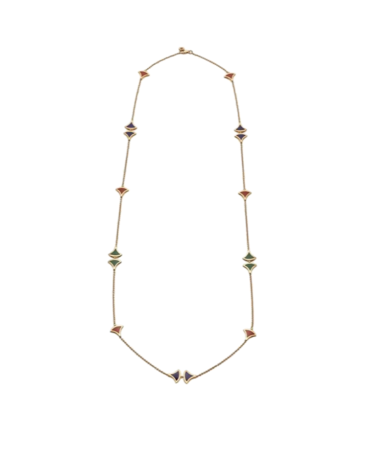 Колье BVLGARI Rose Gold Divas Dream Sautoir Necklace