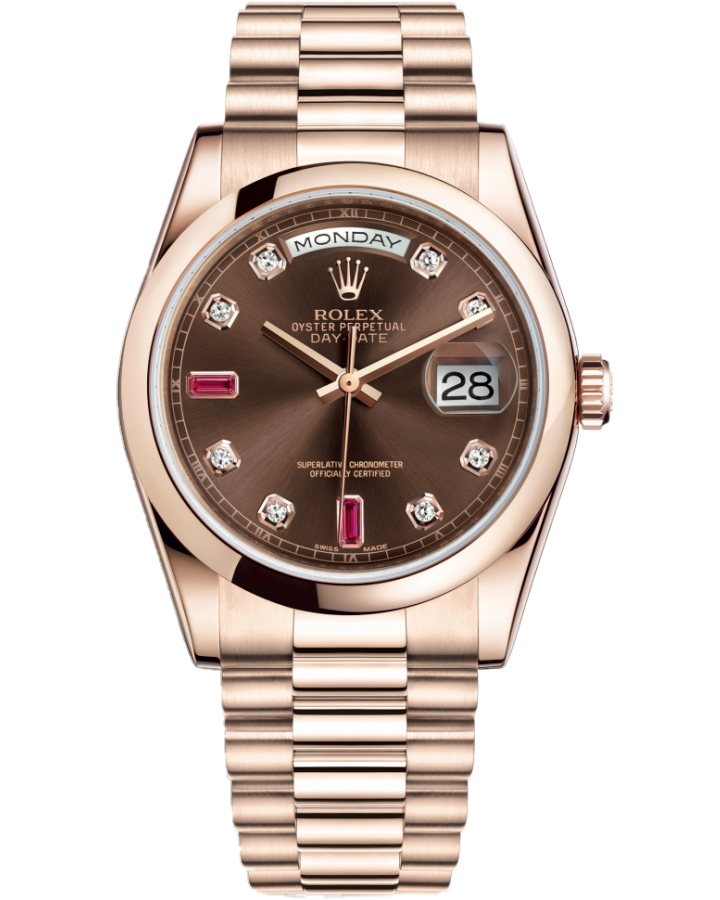 Часы Rolex Day-Date 36mm Everose Gold 118205-0104