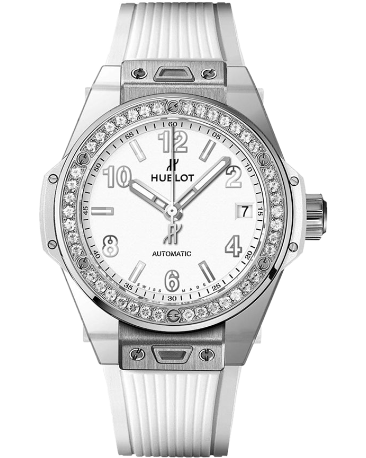 Часы Hublot Big Bang One Click Steel White Diamonds 39 mm