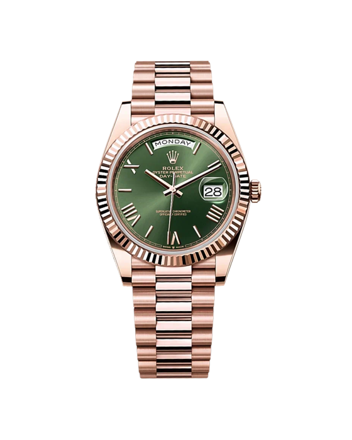 Часы Rolex DAY-DATE 40 MM EVEROSE GOLD 228235