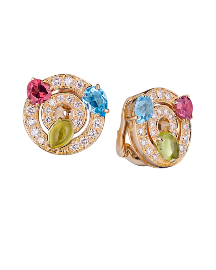 Серьги BVLGARI Astrale Anelli Color Collection OR853002