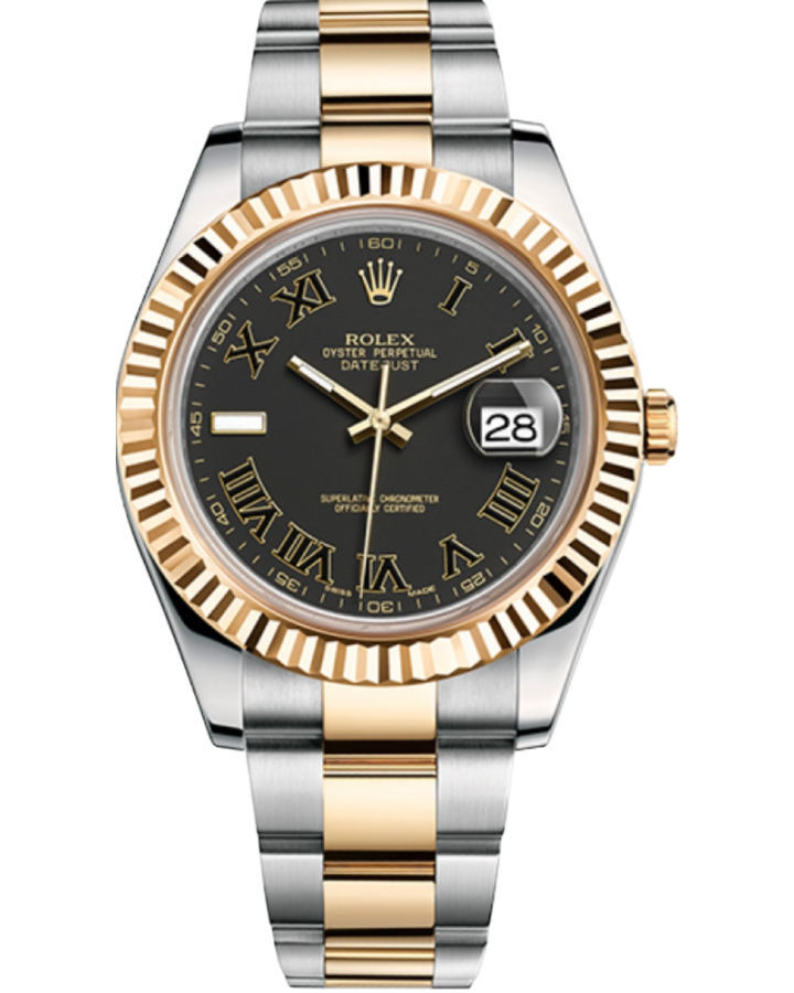 Часы Rolex Datejust II 41mm Steel and Yellow Gold 116333 bkro