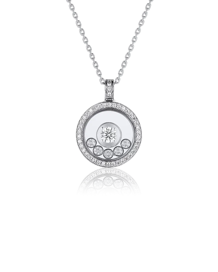 Подвеска Chopard Happy Solitaire 0 50 ct White Gold Pendant 79/6668-1025