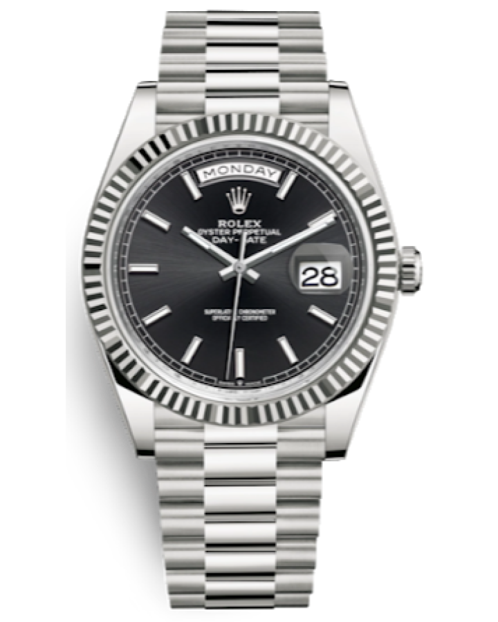 Часы Rolex Day-Date 40 mm White Gold 228239-0004