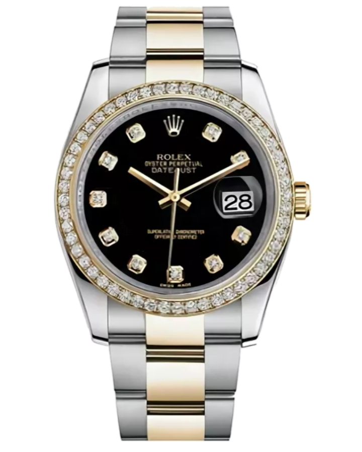 Часы Rolex Datejust 36mm Steel and Yellow Gold 126233 Тюнинг