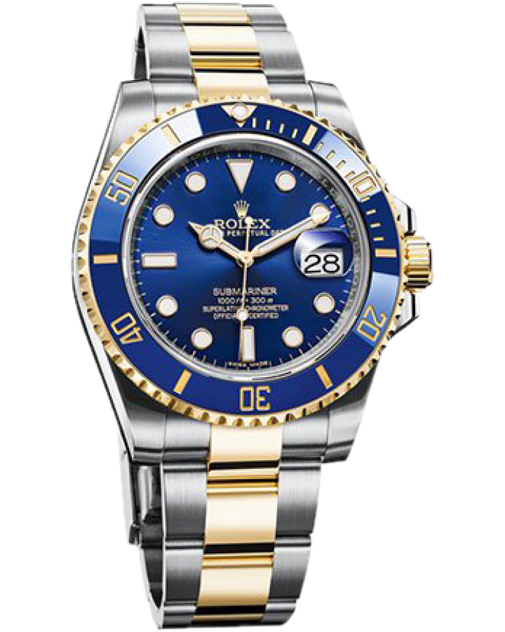 Часы Rolex Submariner Steel and Yellow Gold Ceramic 116613LB