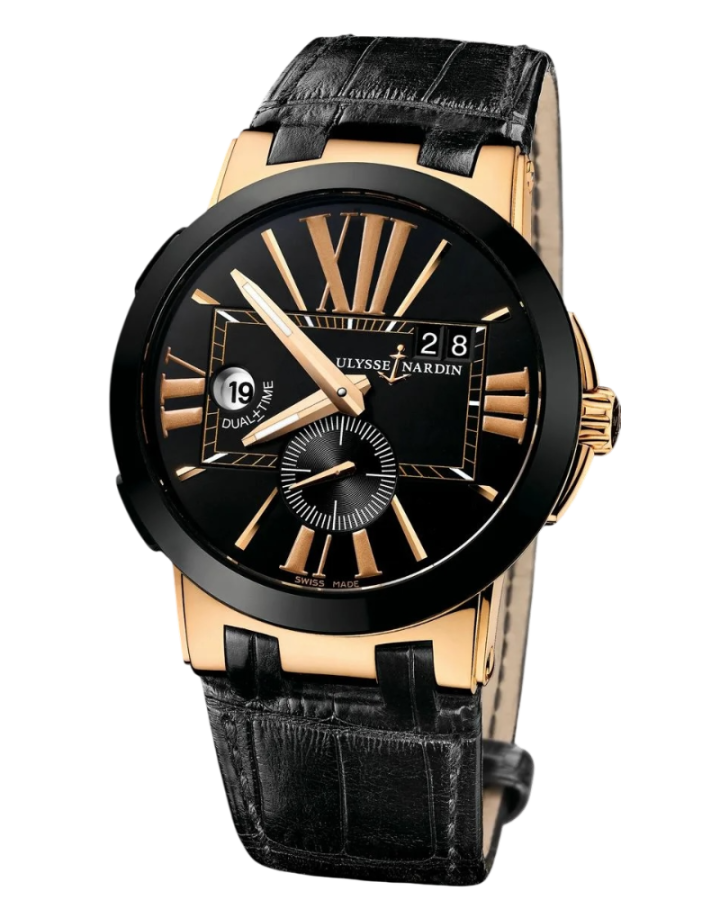 Часы Ulysse Nardin EXECUTIVE DUAL TIME 43мм ROSE GOLD 246-00.