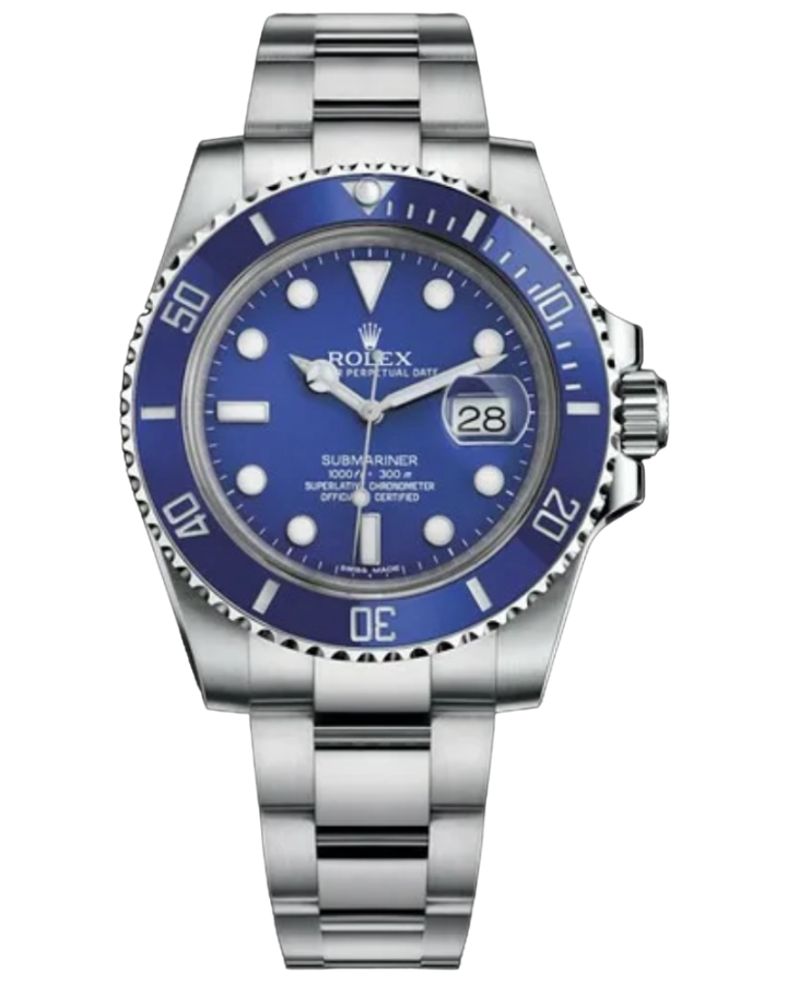 Часы Rolex Submariner White gold 116619LB.