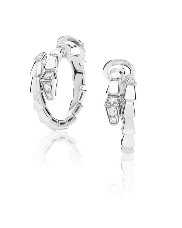 Серьги BVLGARI SERPENTI VIPER EARRINGS 362189