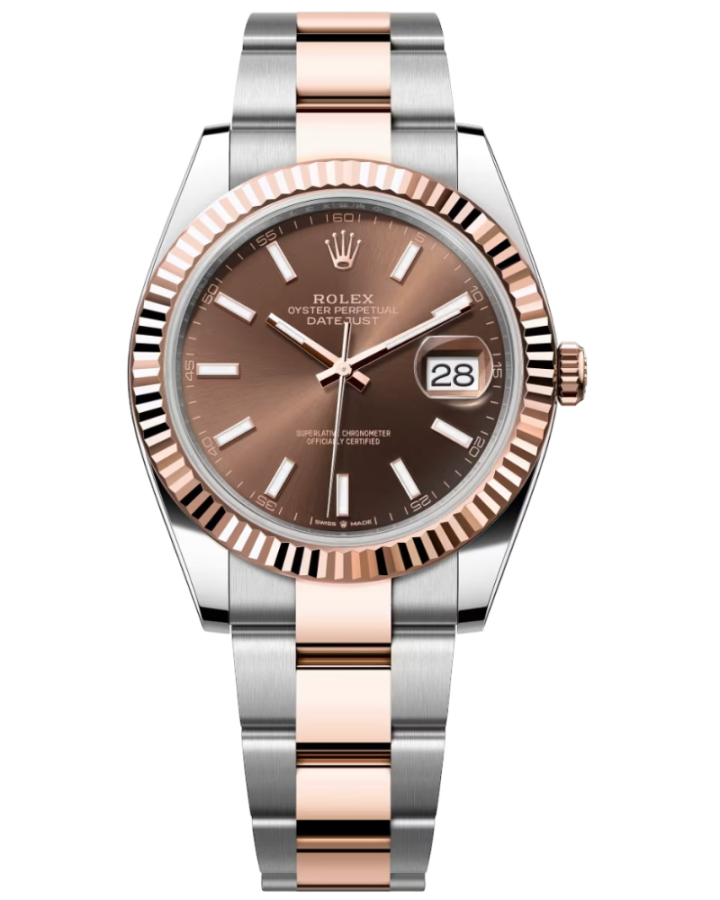 Часы Rolex Datejust 41mm Steel and Everose Gold 126331