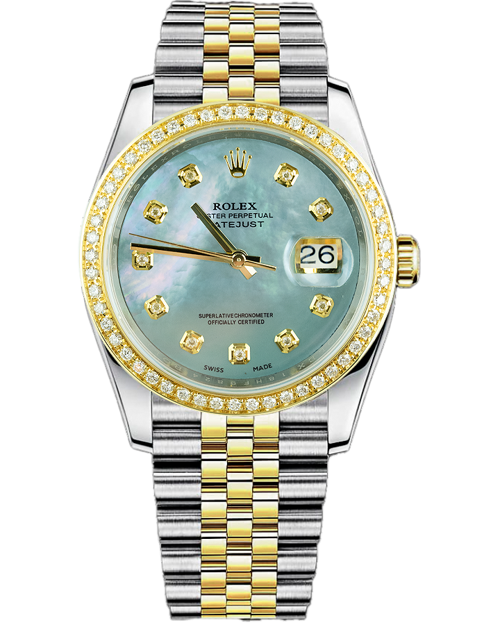 Часы Rolex Datejust Steel and Yellow Gold 126233 ТЮНИНГ.