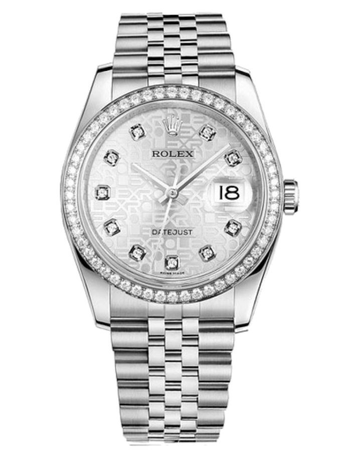 Часы Rolex Datejust 36 Stell and White Gold ТЮНИНГ