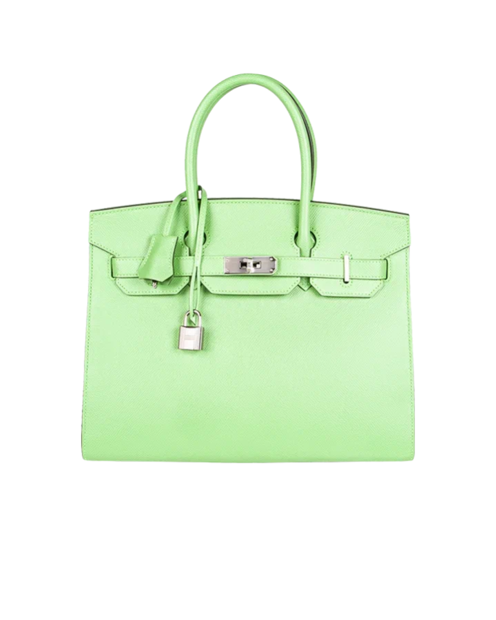 Сумка Hermes Birkin Sellier 30 cm Veau Epsom Vert Criquet