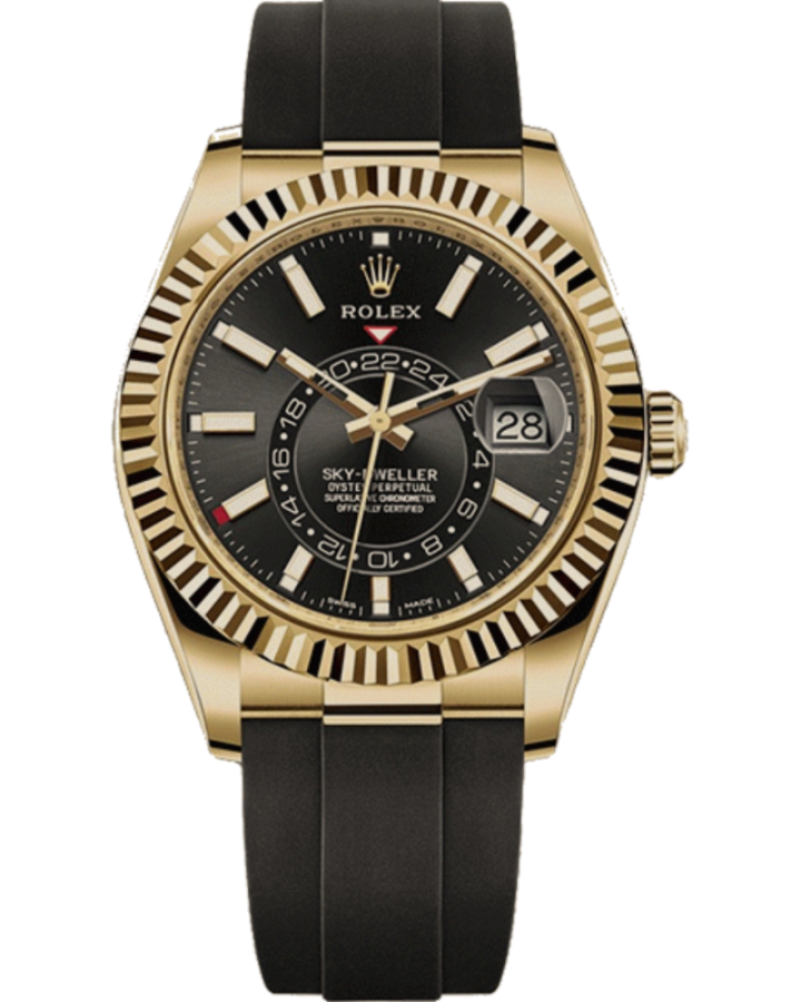 Часы Rolex SKY-DWELLER 42MM YELLOW GOLD 326238-0013