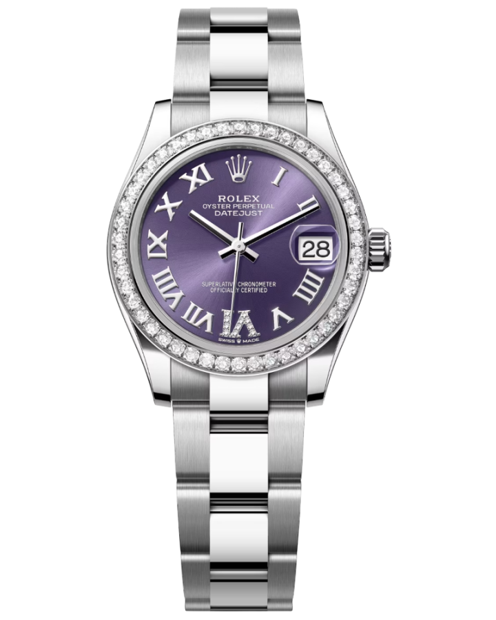 Часы Rolex Datejust Steel and White Gold 31mm 278384RBR-0029