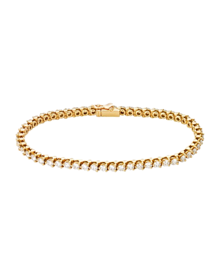 Браслет Cartier Diamond Gold Tennis Bracelet