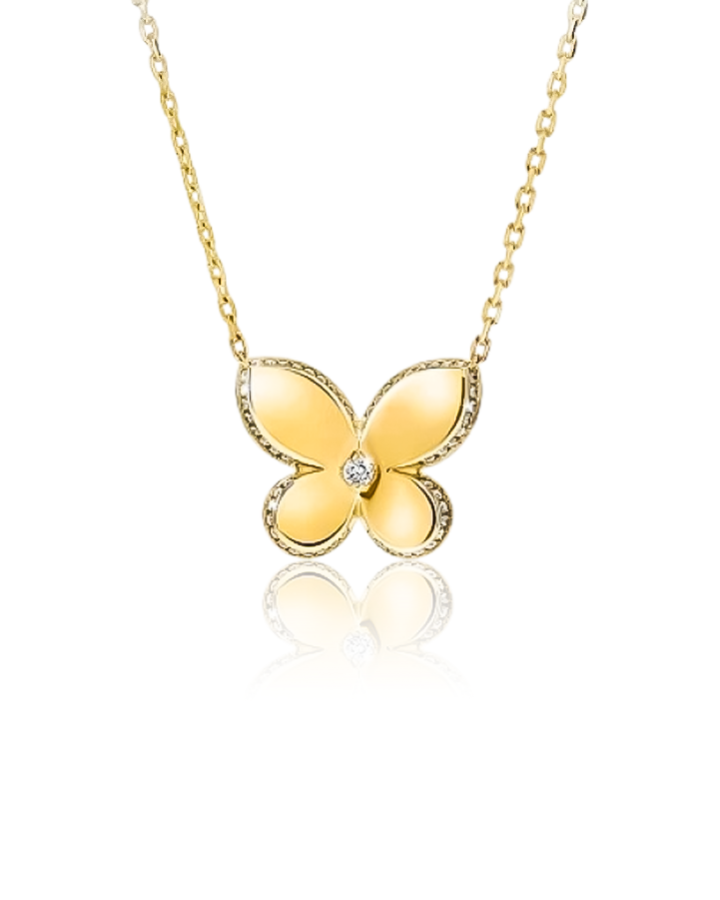 Колье Graff PAVE BUTTERFLY PENDANT RGP812