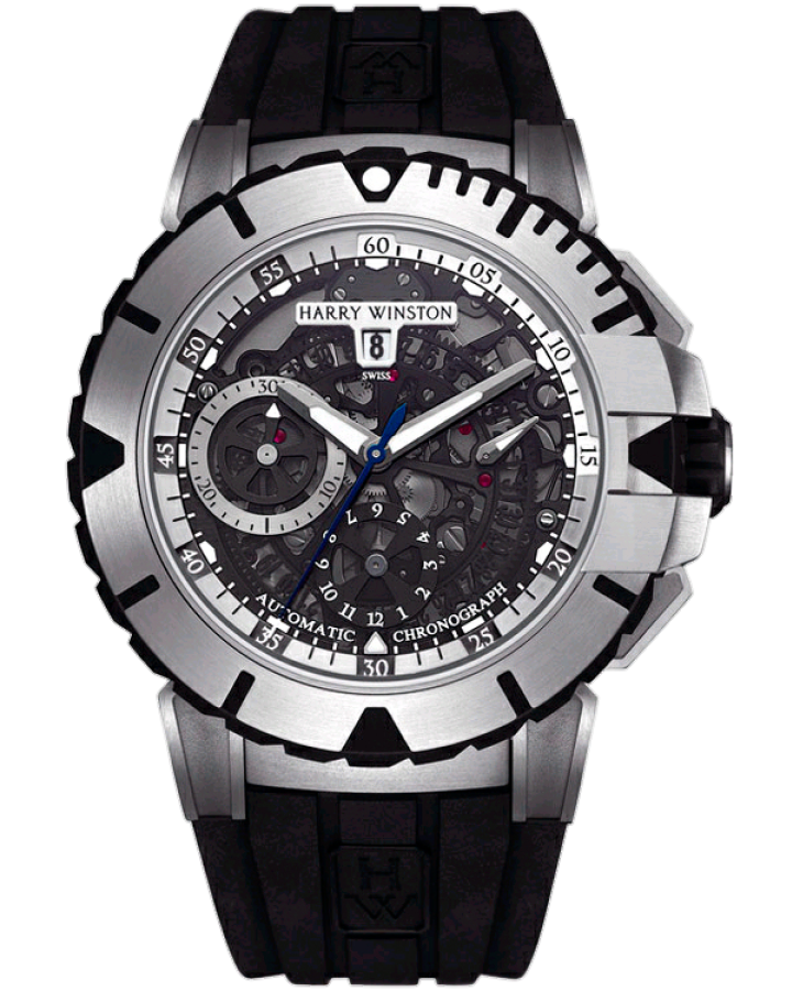 Часы Harry Winston Ocean Sport Chronograph OCSACH44ZZ002