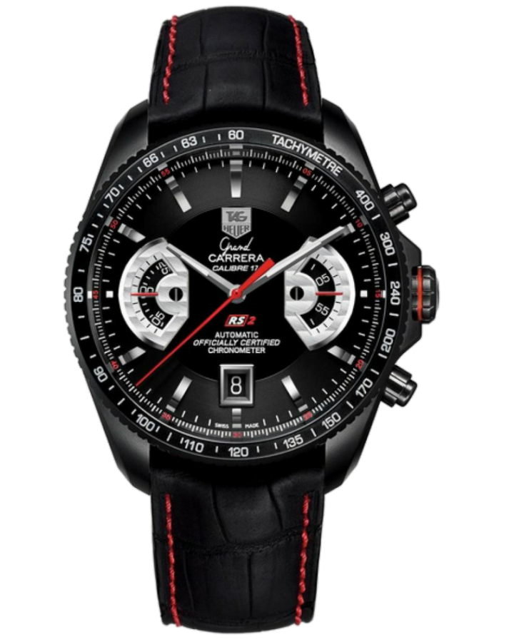 Часы TAG Heuer Grand Carrera Calibre 17 RS2 Automatic Chronograph 43 mm CAV518B.FC6237