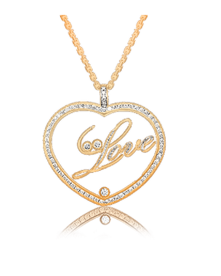 Подвеска Chopard HAPPY DIAMONDS LOVE 797595-5001