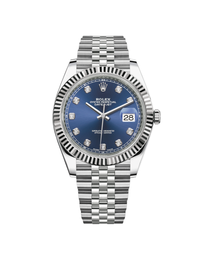 Часы Rolex Datejust 41mm Steel and White Gold 126334-0016