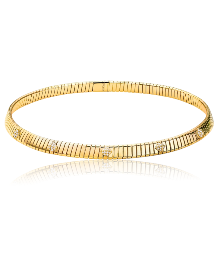 Колье BVLGARI Tubogas Necklace 360868