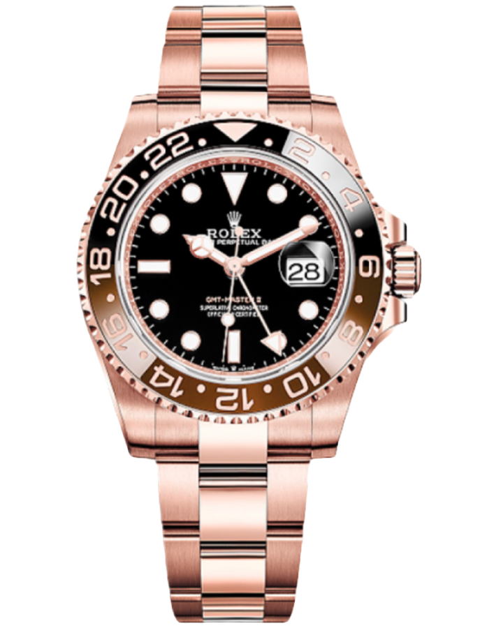 Часы Rolex GMT-MASTER II 40 MM EVEROSE GOLD 126715CHNR-0001