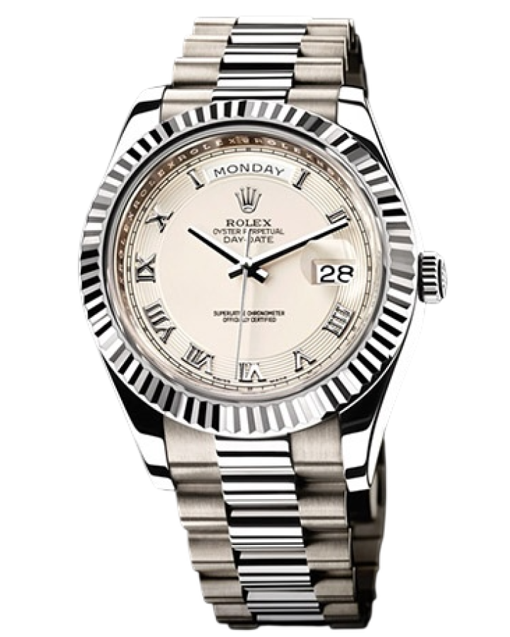 Часы Rolex DAY-DATE II 41MM WHITE GOLD 218239