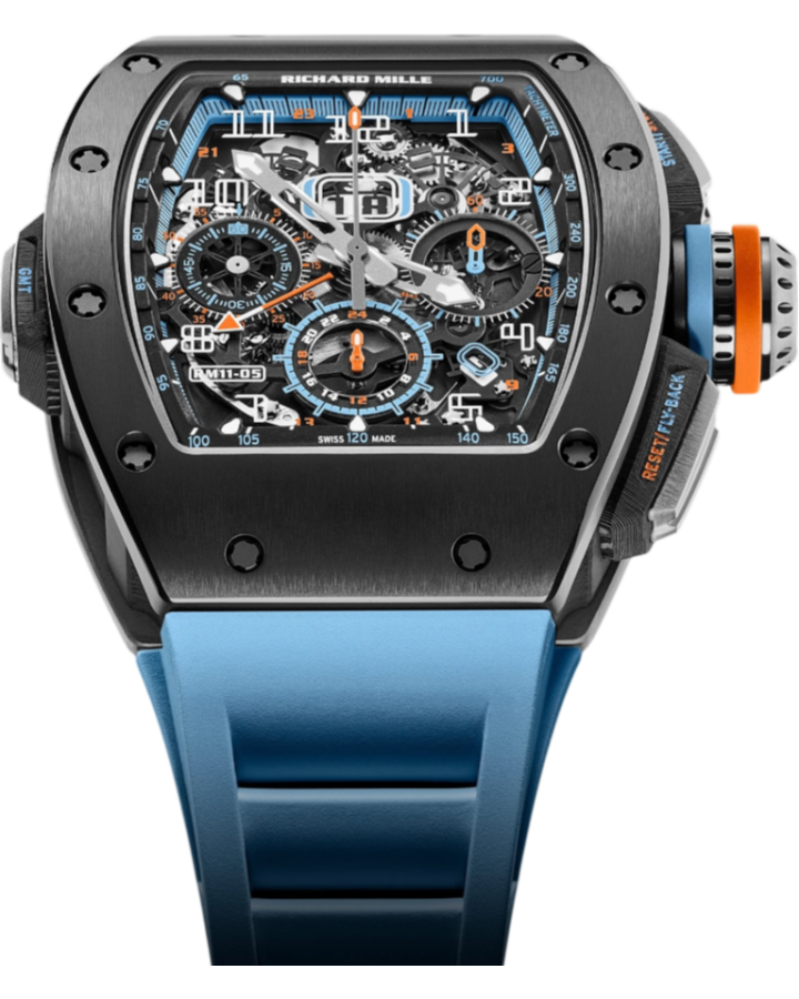 Часы Richard Mille RM 11-05 Хронограф flyback с автоподзаводом с функцией GMT