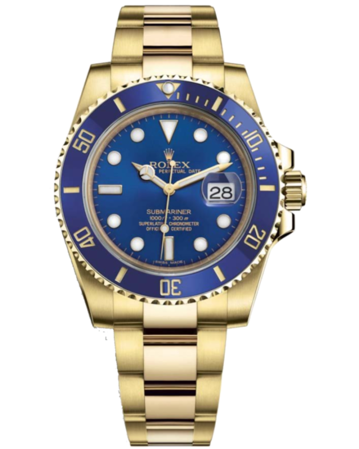 Часы Rolex Submariner Date 40mm Yellow Gold Ceramic 116618LB
