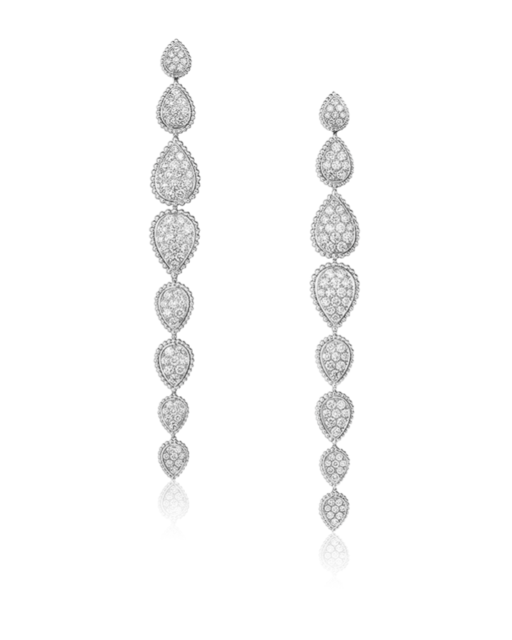Серьги Boucheron Serpent bohème pendant earrings JCO01447