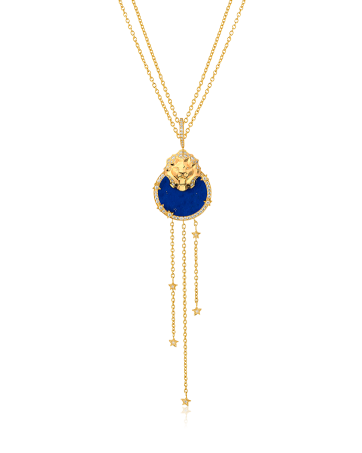 Колье Chanel длинное lion médaille Арт. J11369