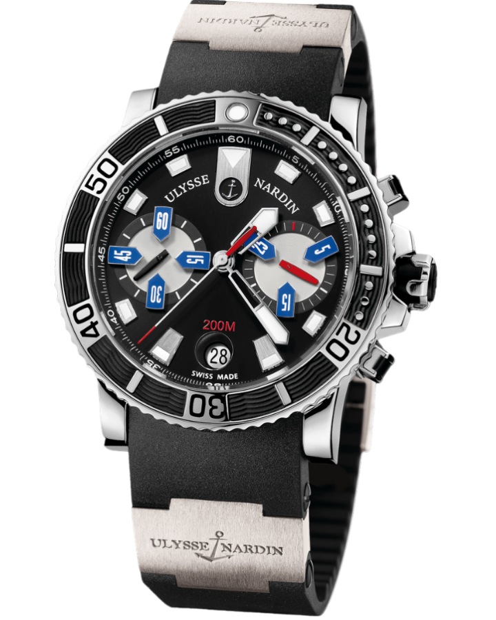 Часы Ulysse Nardin Marine Maxi Diver Chronograph 8003-102-3/92