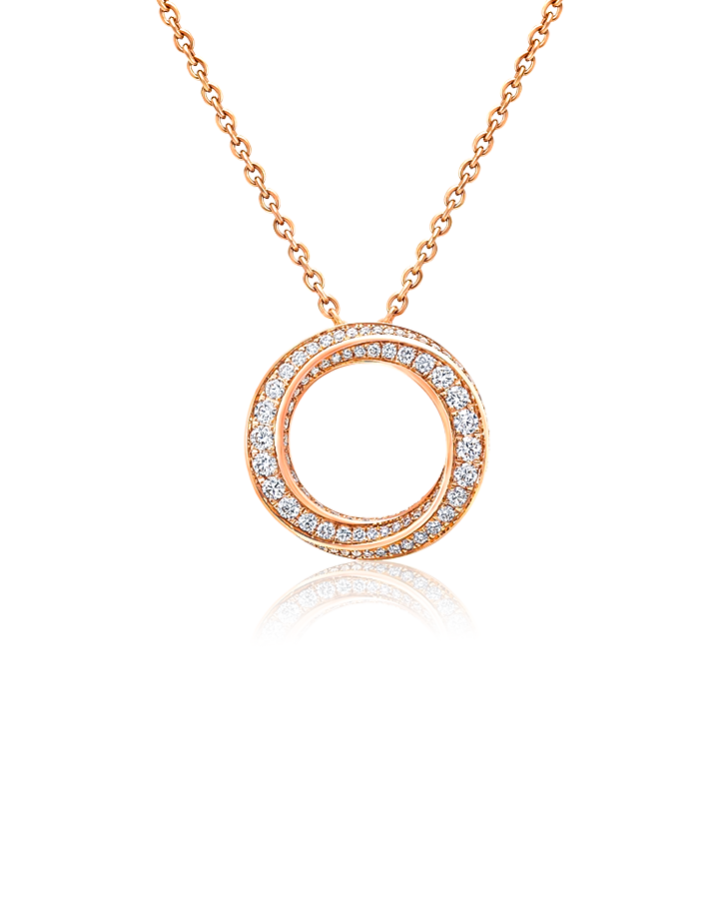 Подвеска Graff Spiral Pavé Diamond Pendant RGP598