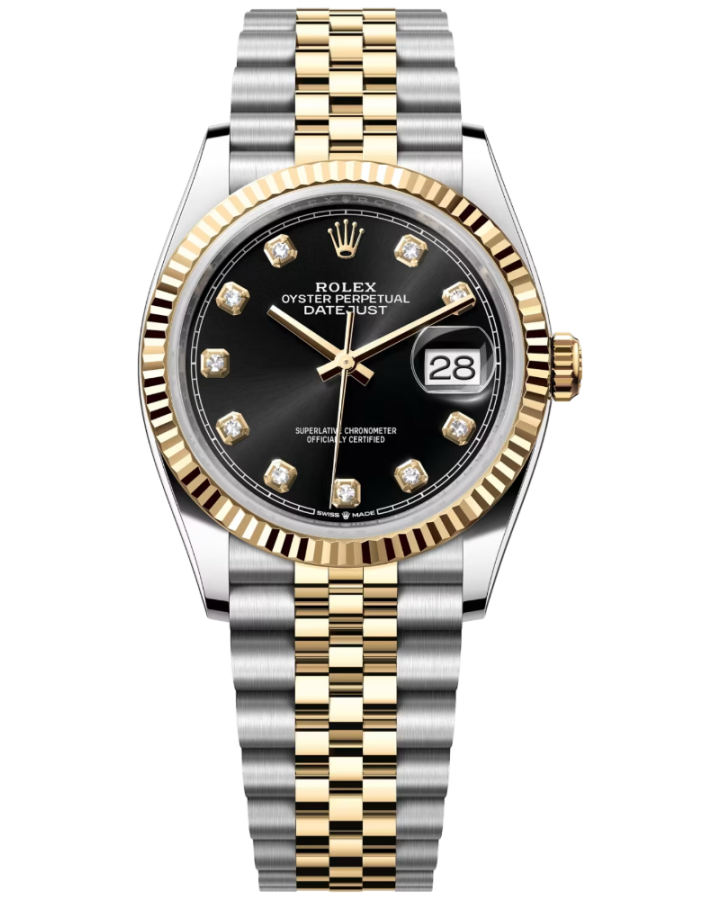 Часы Rolex Datejust 36mm Steel and Yellow Gold 126233-0021.
