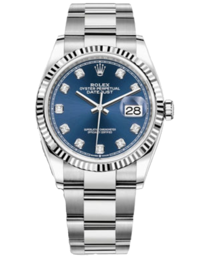 Часы Rolex Datejust 36 мм steel and white gold 116234-0038