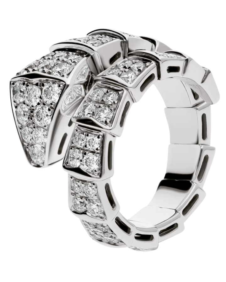 Кольцо BVLGARI Serpenti Viper Ring 345223