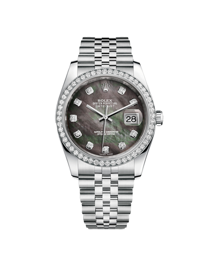 Часы Rolex DATEJUST 36 MM STEEL AND WHITE GOLD ТЮНИНГ.