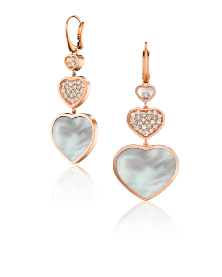 Серьги Chopard HAPPY HEARTS 837482-5316