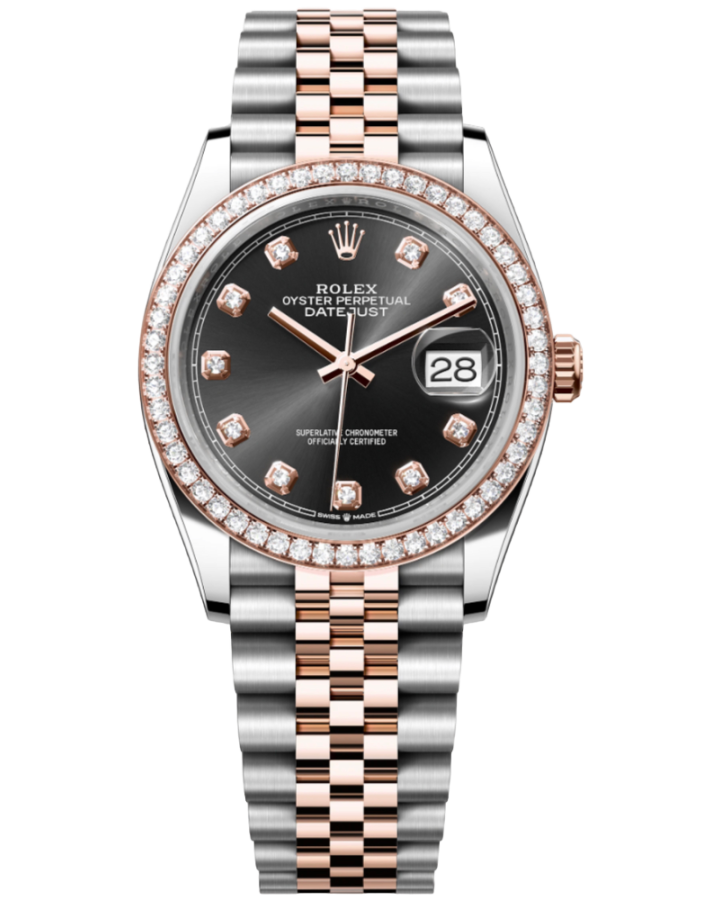 Часы Rolex Datejust 36mm Steel and Everose Gold 126281RBR-0007