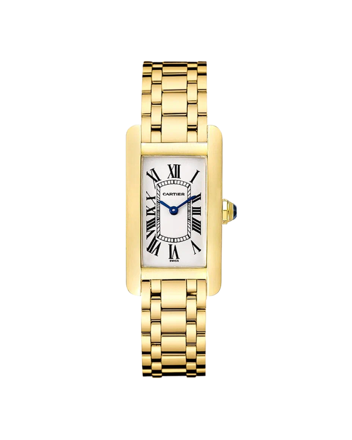 Часы Cartier Tank Americaine W26015K2 2482