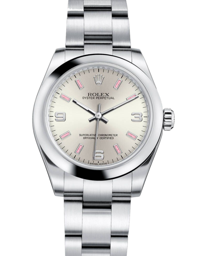 Часы Rolex Lady Oyster Perpetual 26mm Steel 176200 Silver