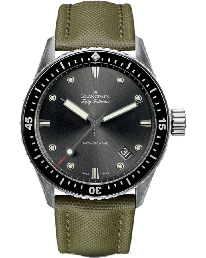 Часы Blancpain Fifty Fathoms Bathyscaphe 5000-1110-K52A