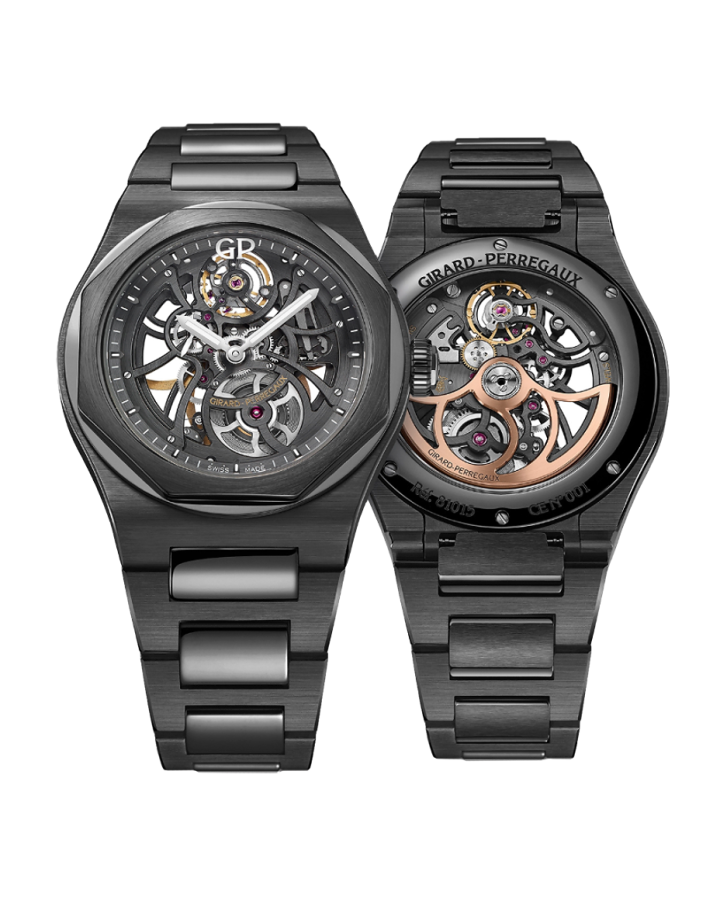 Часы Girard-Perregaux GIRARD PERREGAUX LAUREATO SKELETON CERAMIC