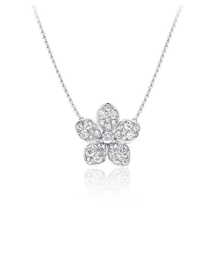 Подвеска Graff Wild Flower Large Pavé Diamond Pendant RGP785