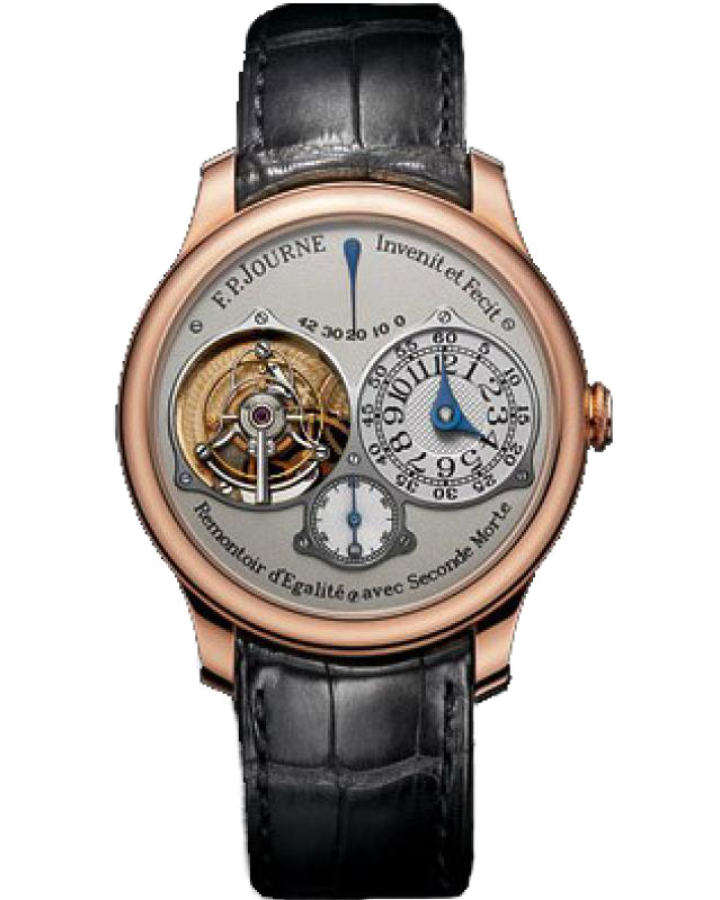 Часы F.P. Journe Souveraine Tourbillon Souverain RG-Silver-Croco