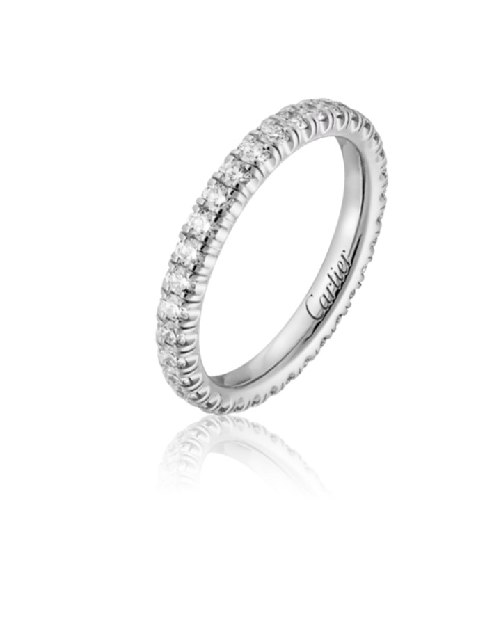 Кольцо Cartier ETINCELLE DE WEDDING BAND 2 MM WIDTH PAVED CRB4077955