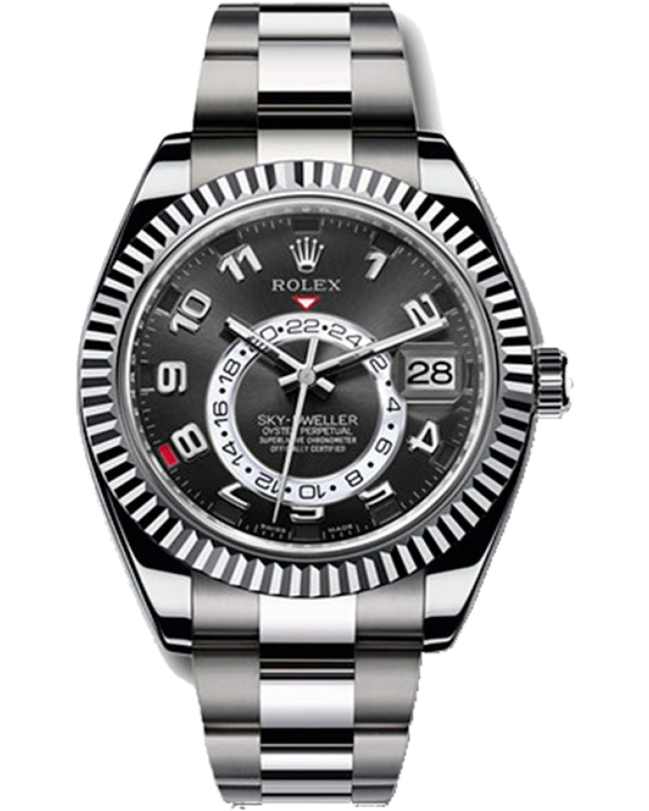 Часы Rolex SKY-DWELLER 42MM WHITE GOLD