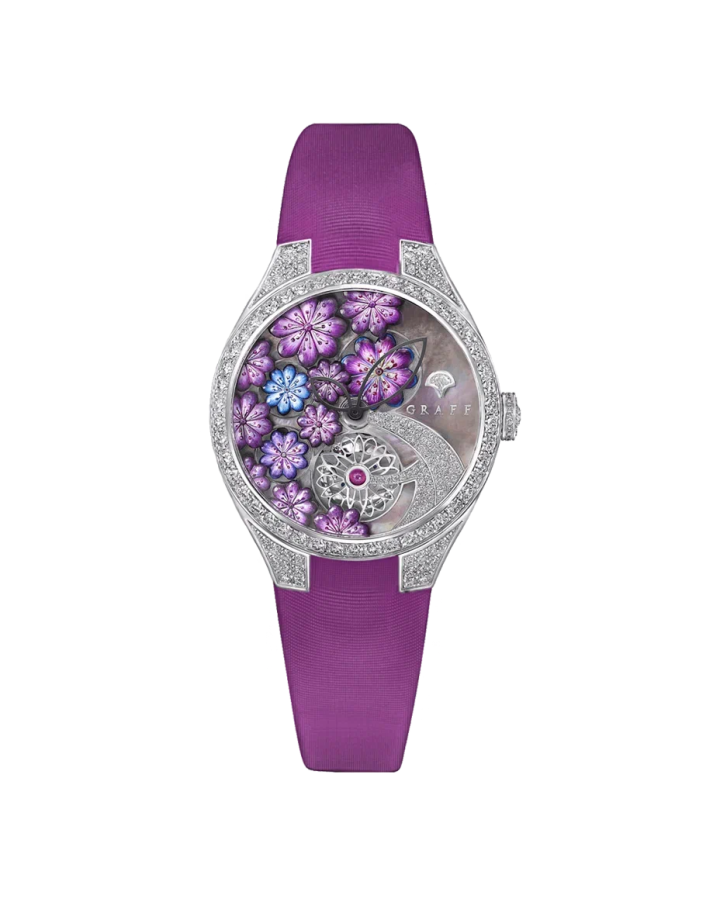 Часы Graff Technical Watches Floral 37 mm MGFA37WGSLDMPT